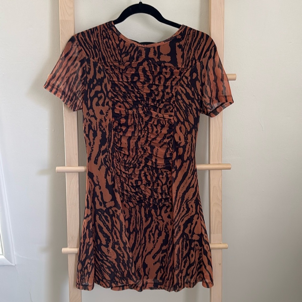 NWT TopShop Animal Pattern Dress